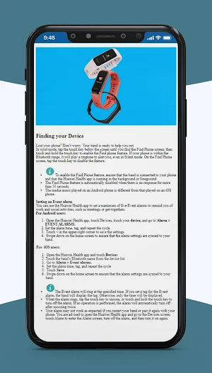 Huawei Band 4 User Guide Screenshot 3