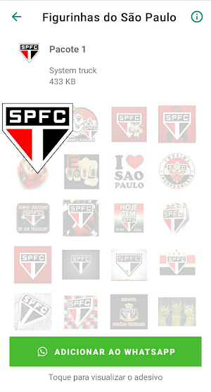 Figurinhas do São Paulo Screenshot 3