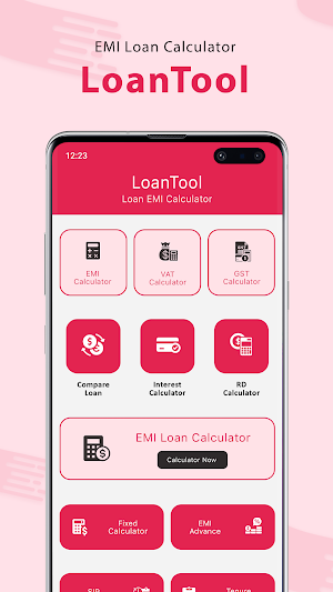 LoanTool : EMI Loan Calculator Screenshot 2