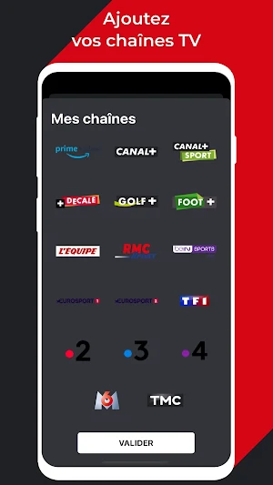 Programme TV Sportif & alertes Screenshot 2