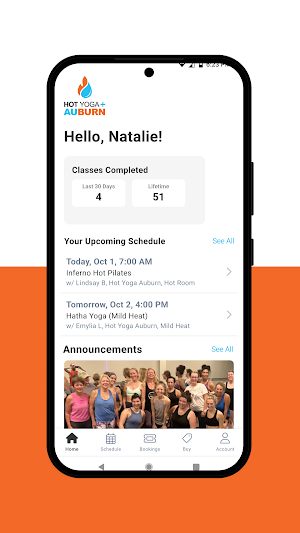 Hot Yoga Auburn+ Screenshot 0