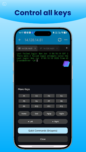 TZ Console - Secure SSH & SFTP Screenshot 3