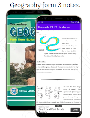 Geography: Form 1 - 4 Notes. Screenshot 2