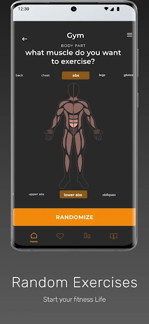 Random Workout Generator Screenshot 3