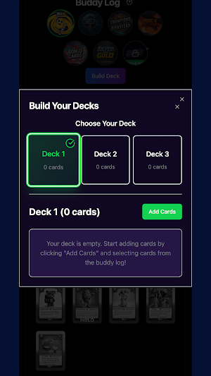 BGMC Trading Cards Screenshot 3