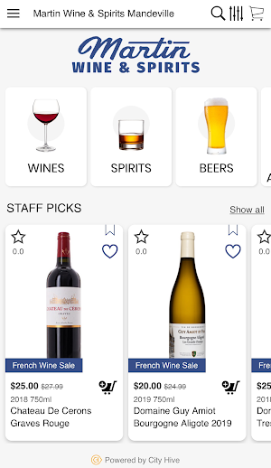 Martin Wine & Spirits Screenshot 1