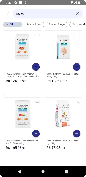 Patas e Pelos Pet Store Screenshot 3