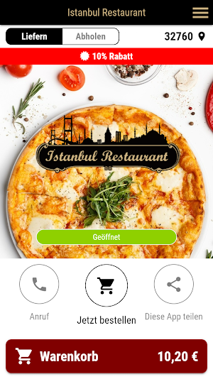 Istanbul Restaurant Lage Screenshot 0