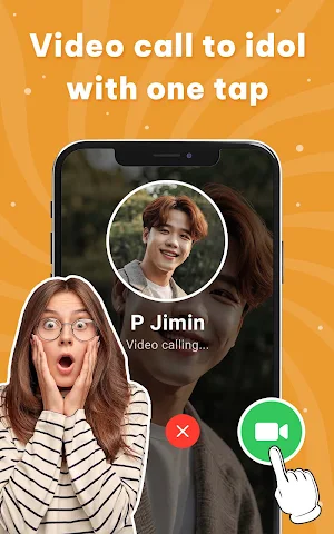 Idol Prank Video Call & Chat Screenshot 2
