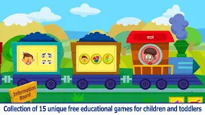 Happiness Train - Free Educational Games for Kids Screenshot 0