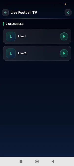 Live Football TV HD Fast Screenshot 3