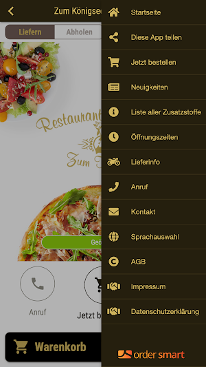 Zum Königsee Lieferservice Screenshot 2