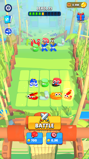 Merge Alphabet Monster Battle Screenshot 0