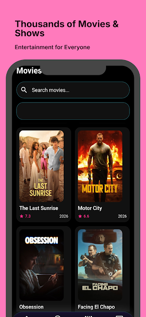 1Filmy4Wap: Movies & TV Screenshot 1