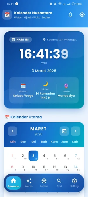 Kalender Nusantara Screenshot 0