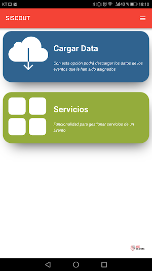 Siscout-Eventos Screenshot 1