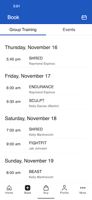 Shredded Health & Performance Screenshot 1