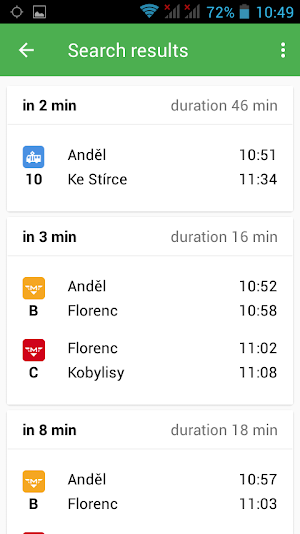 Pubtran Screenshot 2