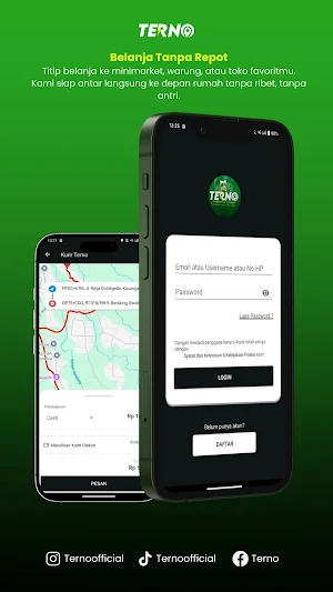 Terno - Ojek and Delivery Screenshot 2
