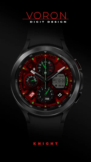 VORON Knight Hybrid Watch Face Screenshot 3