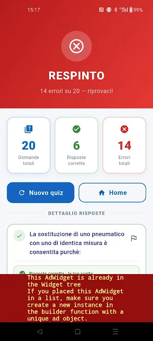 Quiz Patente KB - Taxi e NCC Screenshot 2