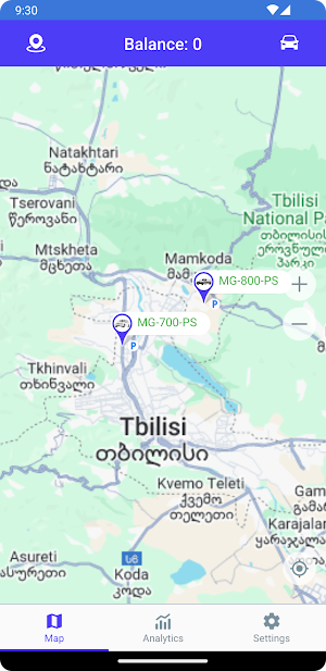 MyGpsMobile Screenshot 1
