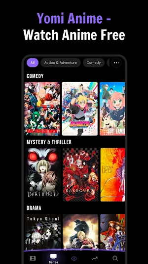 Yomi Anime - Watch Anime Free Screenshot 2