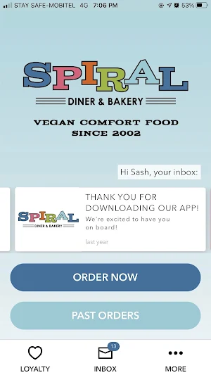 Spiral Diner Screenshot 0