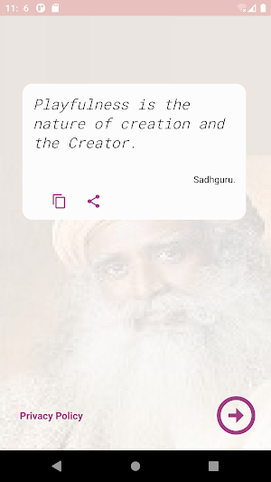 Sadhguru Quotes & Wisdom Screenshot 1
