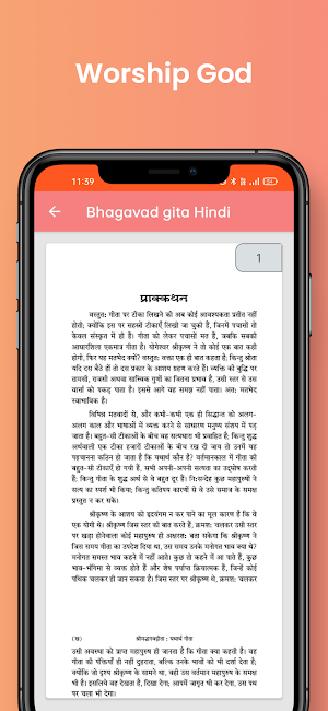 Bhagavad Gita In Hindi Screenshot 1