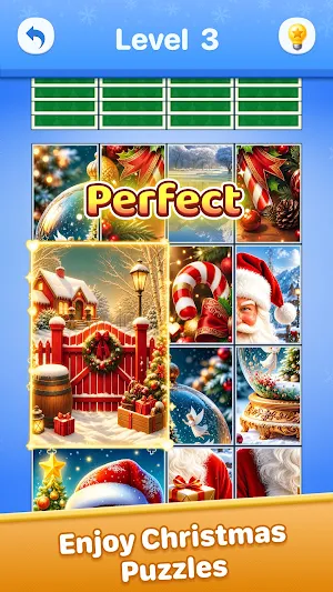 Christmas Jigdrop Puzzle Screenshot 0