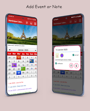 Martinique Calendrier 2025 Screenshot 1