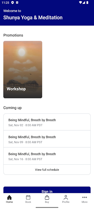 Shunya Yoga & Meditation Screenshot 1