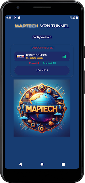 MAPTECH VPN-TUNNEL Screenshot 1