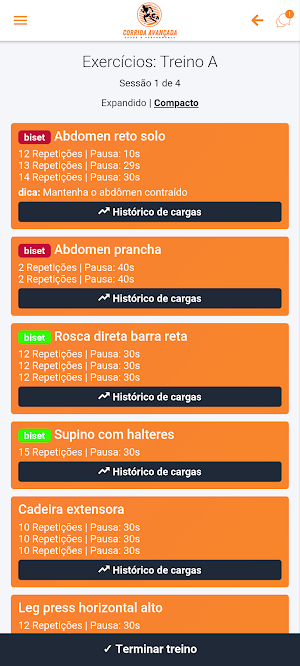 CORRIDA AVANÇADA Screenshot 3