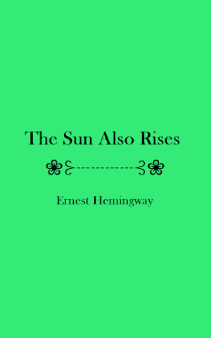 The Sun Also Rises - eBook Screenshot 3