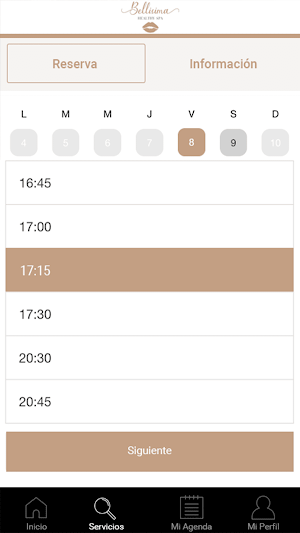 Bellisima Healthyspa Screenshot 2