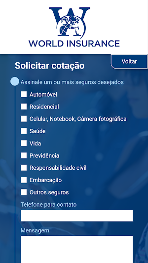 World Insurance Screenshot 1