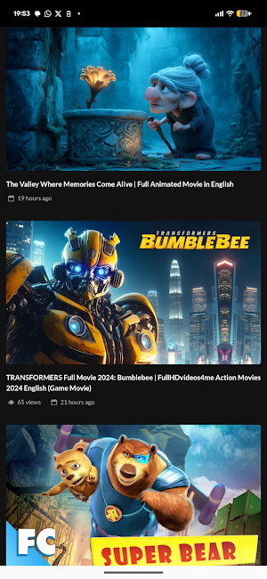 Filmpad Screenshot 2