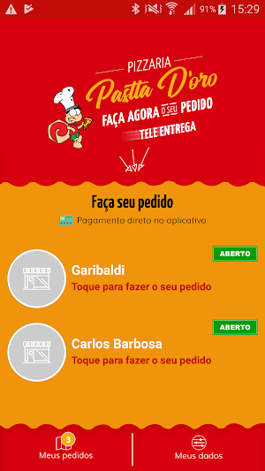 Pastta D'oro Pizzaria Screenshot 1