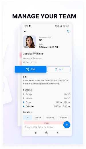 Spanday PRO: Appointment App Screenshot 2