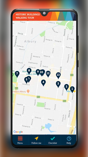 Albury Historic Buildings Tour Screenshot 1