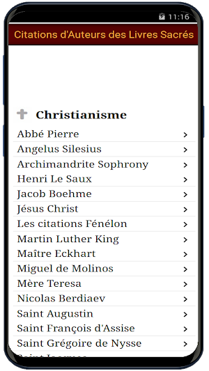 Citation auteurs livres Sacrés Screenshot 3
