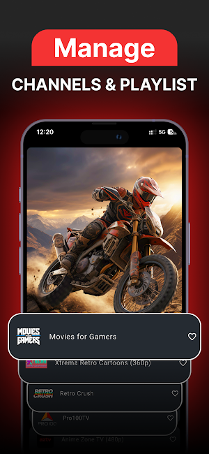 IPTV Player: Live Stream TV Screenshot 1