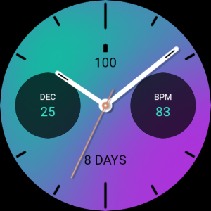 Fresh Cold Watch Face Screenshot 3