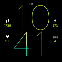 Green Light Pro Watch Face
