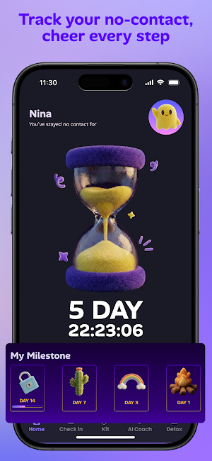 Better off: No contact tracker Screenshot 1
