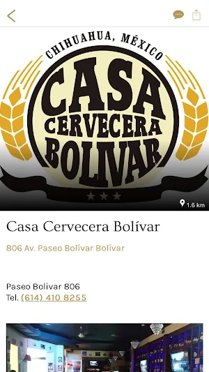 Casa cervecera Bolivar Screenshot 0