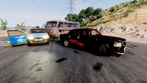 Car Crash Stunt ramp: Spusk 3D Screenshot 3