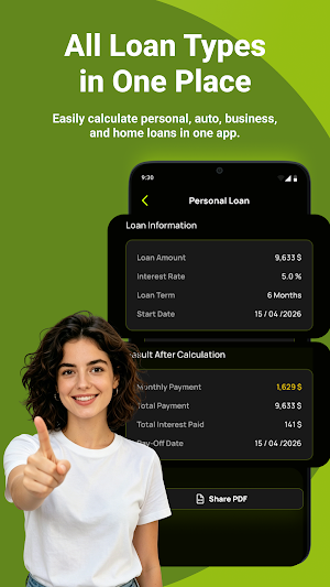 Simple Loan: Finance Calc Screenshot 0